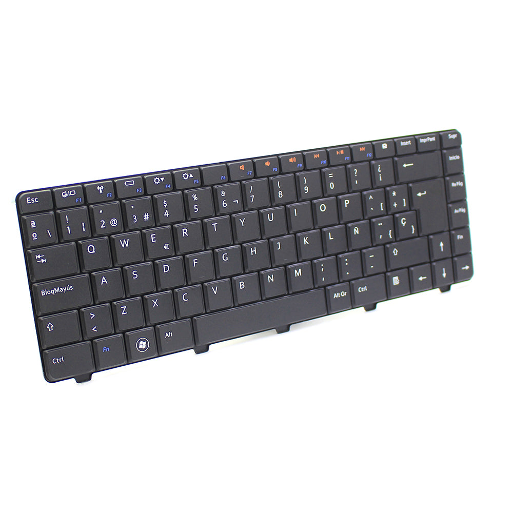 N4010 Spanish Laptop Keyboard for 14R N4010 M4010 N4020 N4030 N5030 M5030 SP Layout Black Plastic — image 4