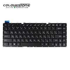 Replacement X441 X441S X441SA X441SC X441U X441UA Black Laptop Keyboard RU Version ABS Plastic QWERTY Layout — image 1