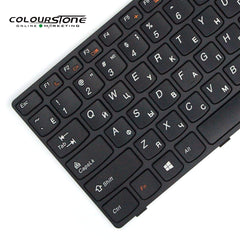 Replacement Backlit Laptop Keyboard Multimedia Keys RU Layout Black for G580 G580A G585 Z580 Z585 — image 2