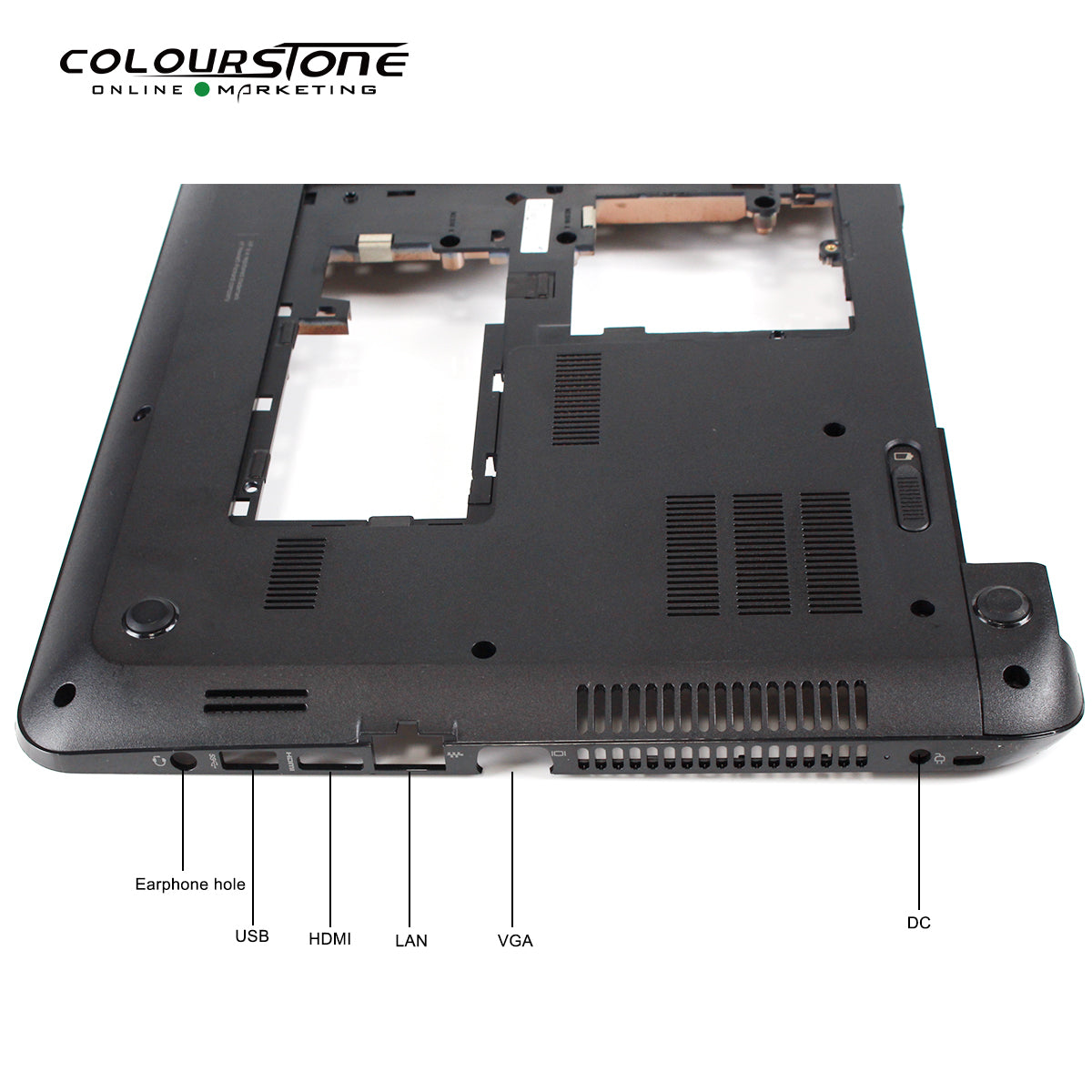 747112-001 Laptop Bottom Case — image 3