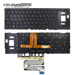 GX501 Laptop Keyboard Replacement for GX501 UA Layout Backlit Black Plastic — image 3