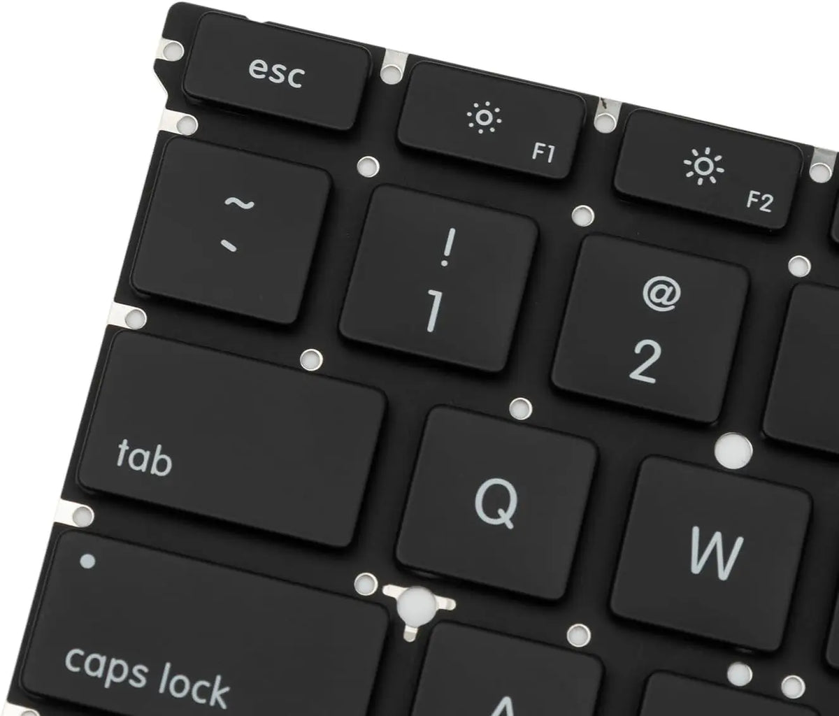 A1466 A1369 13-inch US Laptop Replacement Keyboard — Keycap close-up